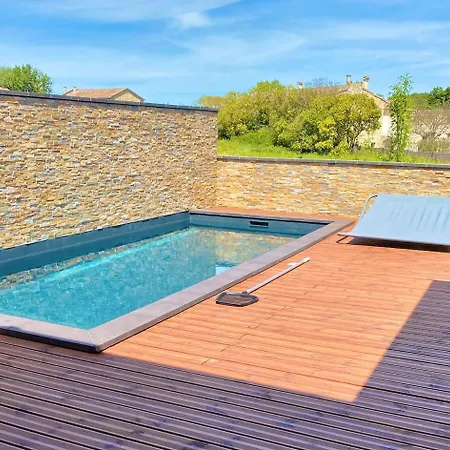 Beautiful With Private Pool For 6 Guests Alès
